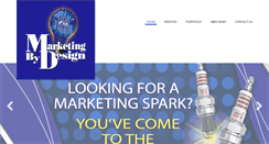Desktop Screenshot of marketingbydesign.com